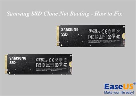 samsung clone not booting|samsung ssd won't boot.